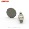 custom 30 40 60 microns sintered porous powder metal inline air filter  ( cone cup disc ) for oxygen intake